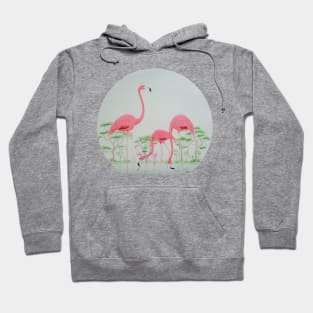 Flamingo Lagoon Hoodie